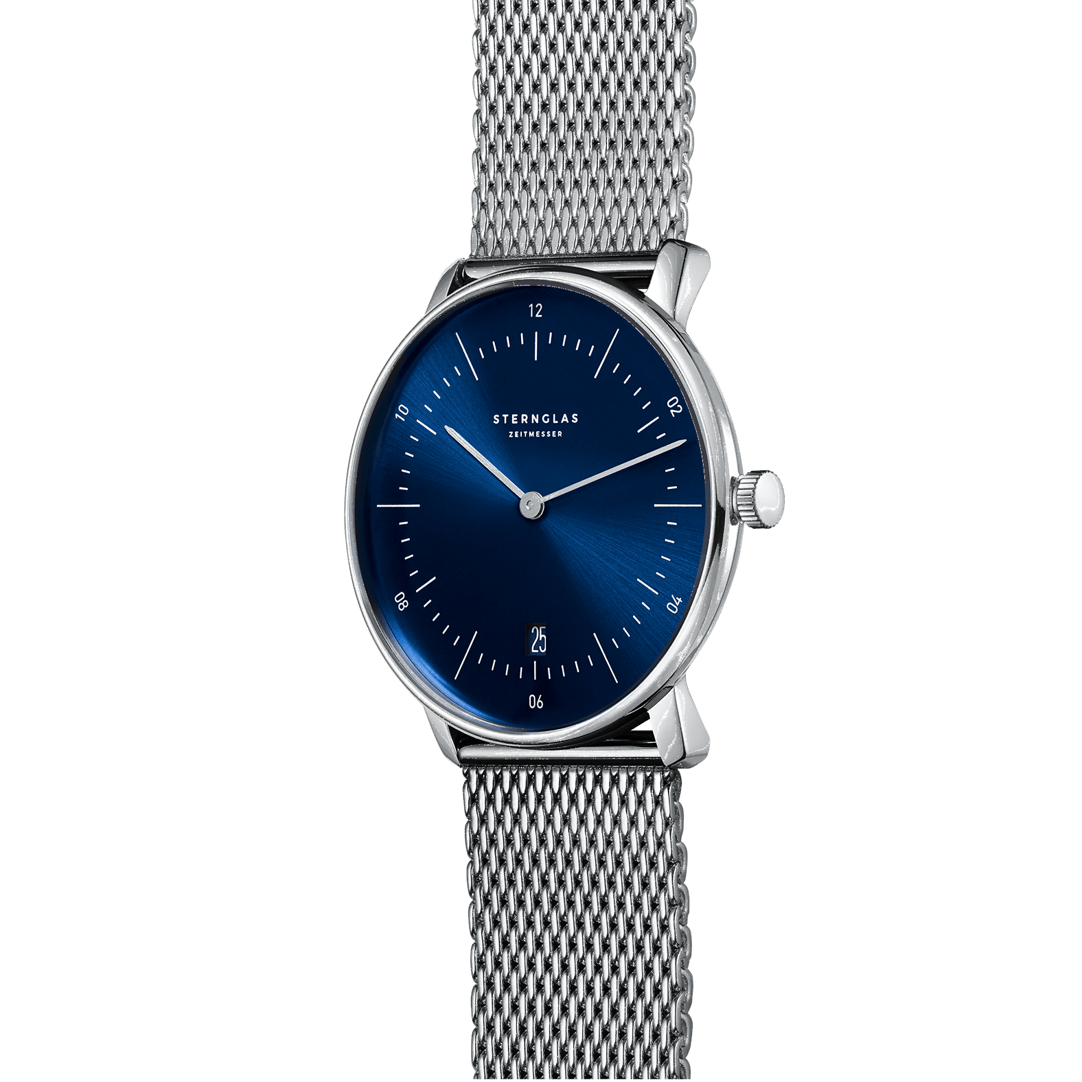 STERNGLAS - Naos blau Milanaise