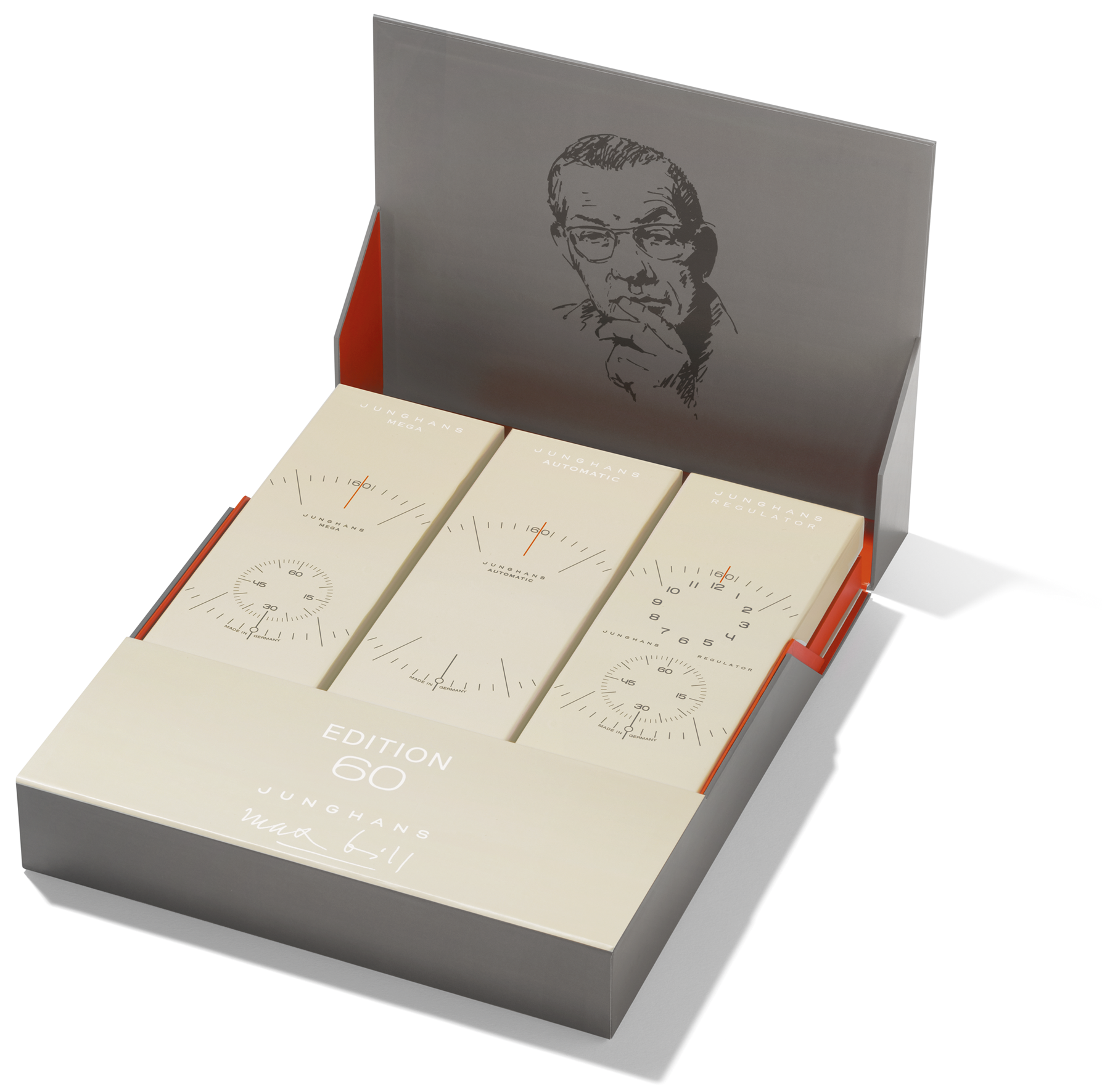 JUNGHANS - max bill Edition Set 60 - REGULATOR - Juwelier Donkel