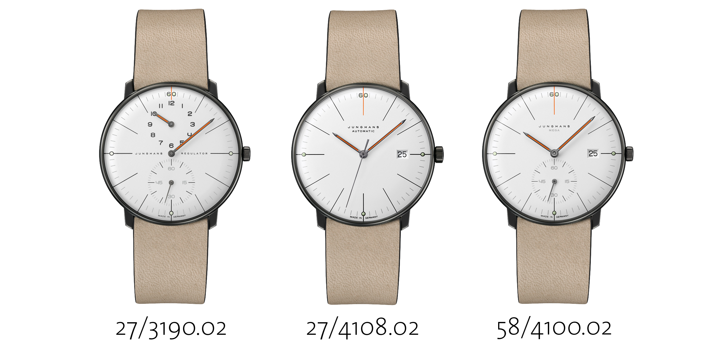 JUNGHANS - max bill Edition Set 60 - REGULATOR - Juwelier Donkel