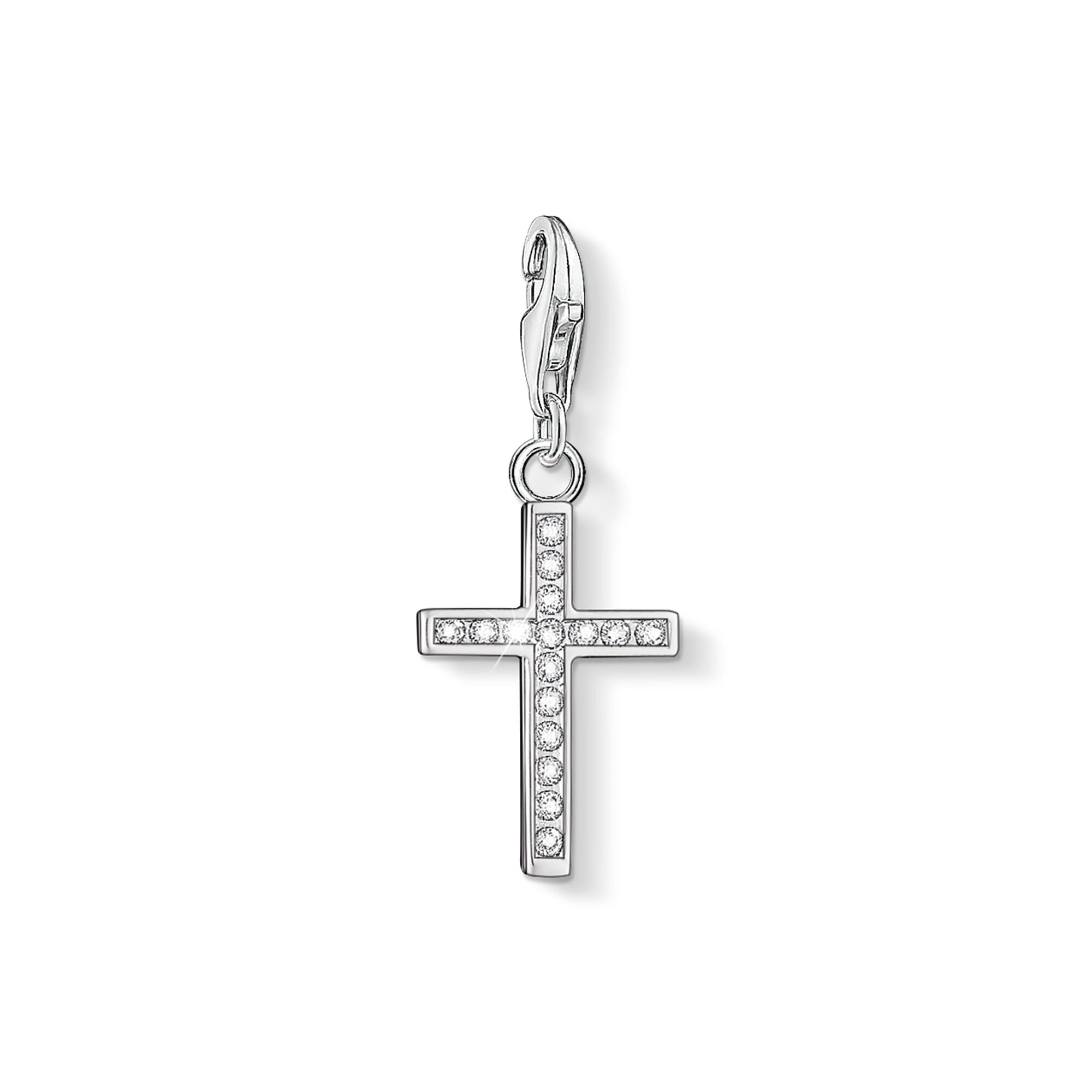 THOMAS SABO - Kreuz Charm-Anhänger in Silber - Juwelier Donkel