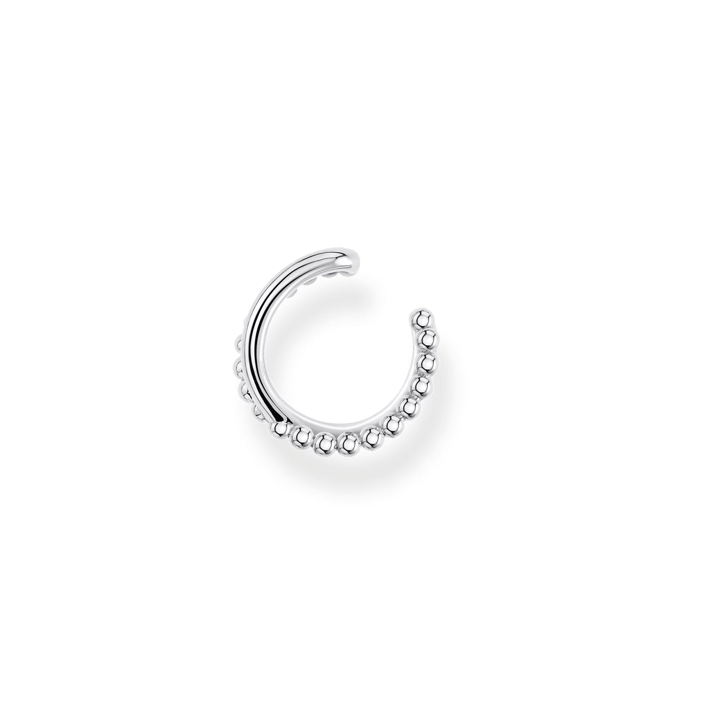 THOMAS SABO - Einzel Ohrklemme Kugeln gekreuzt in Silber