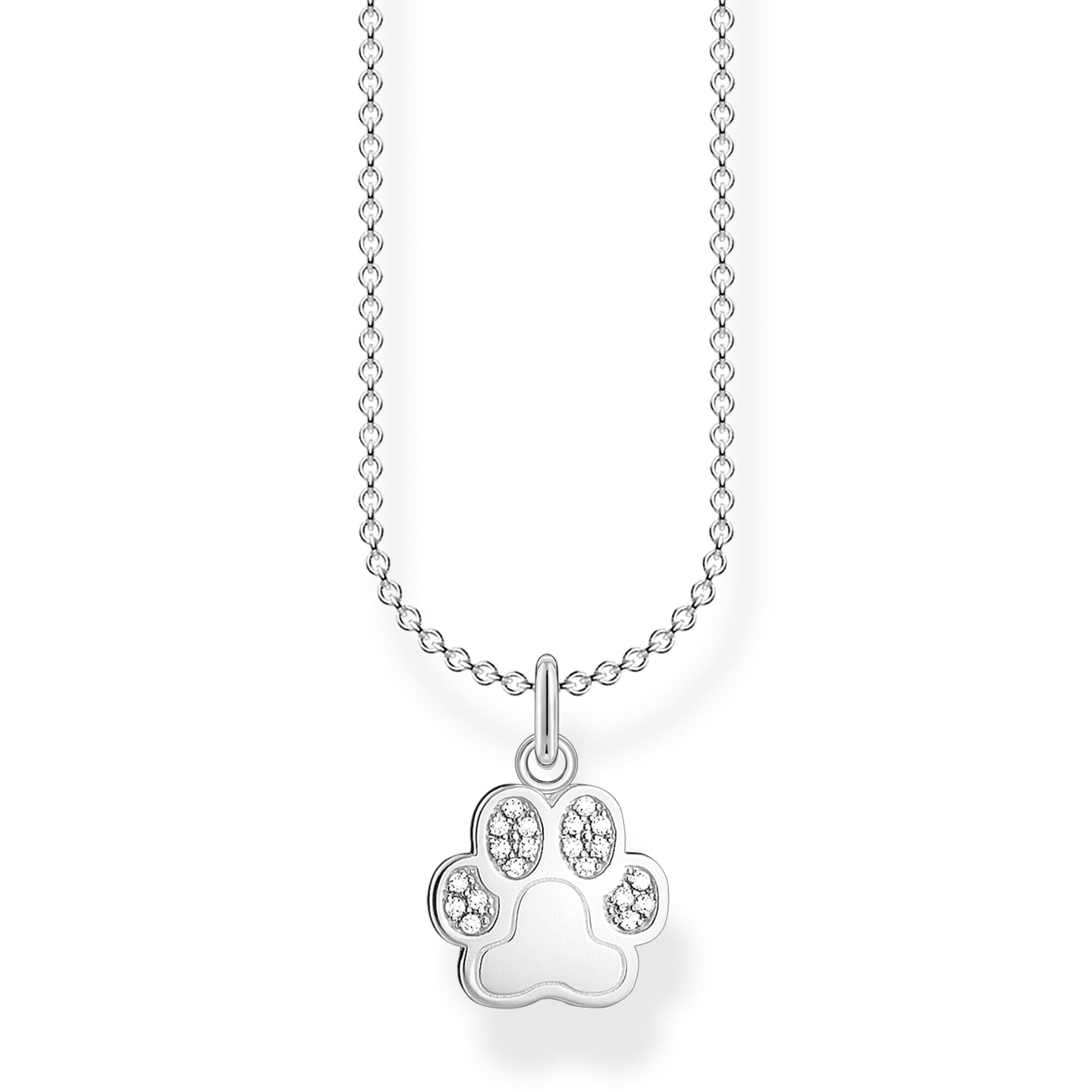 THOMAS SABO - Halskette mit Pfote in silber - Juwelier Donkel