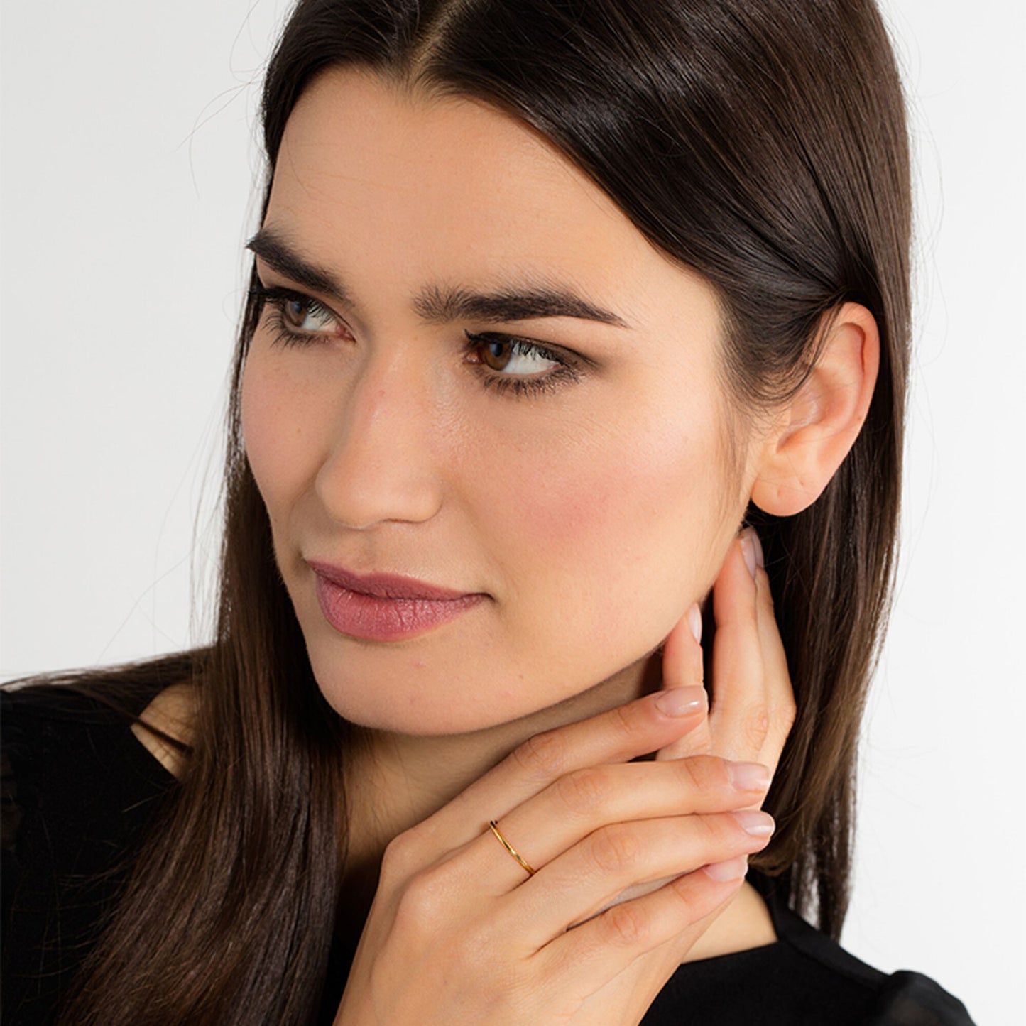 THOMAS SABO - Bandring in silber vergoldet