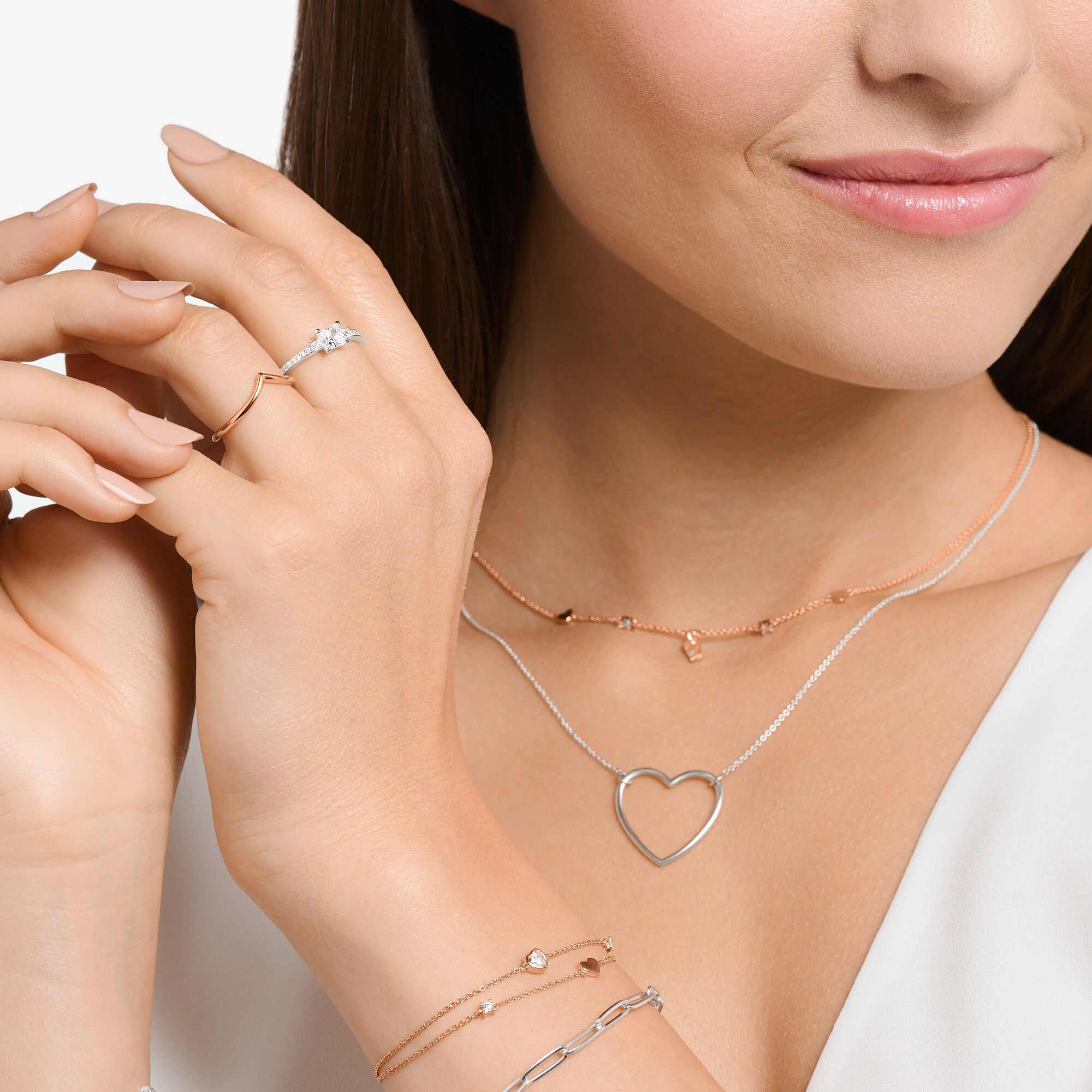 THOMAS SABO - Ring Pavé mit Zirkonia in Silber - Juwelier Donkel