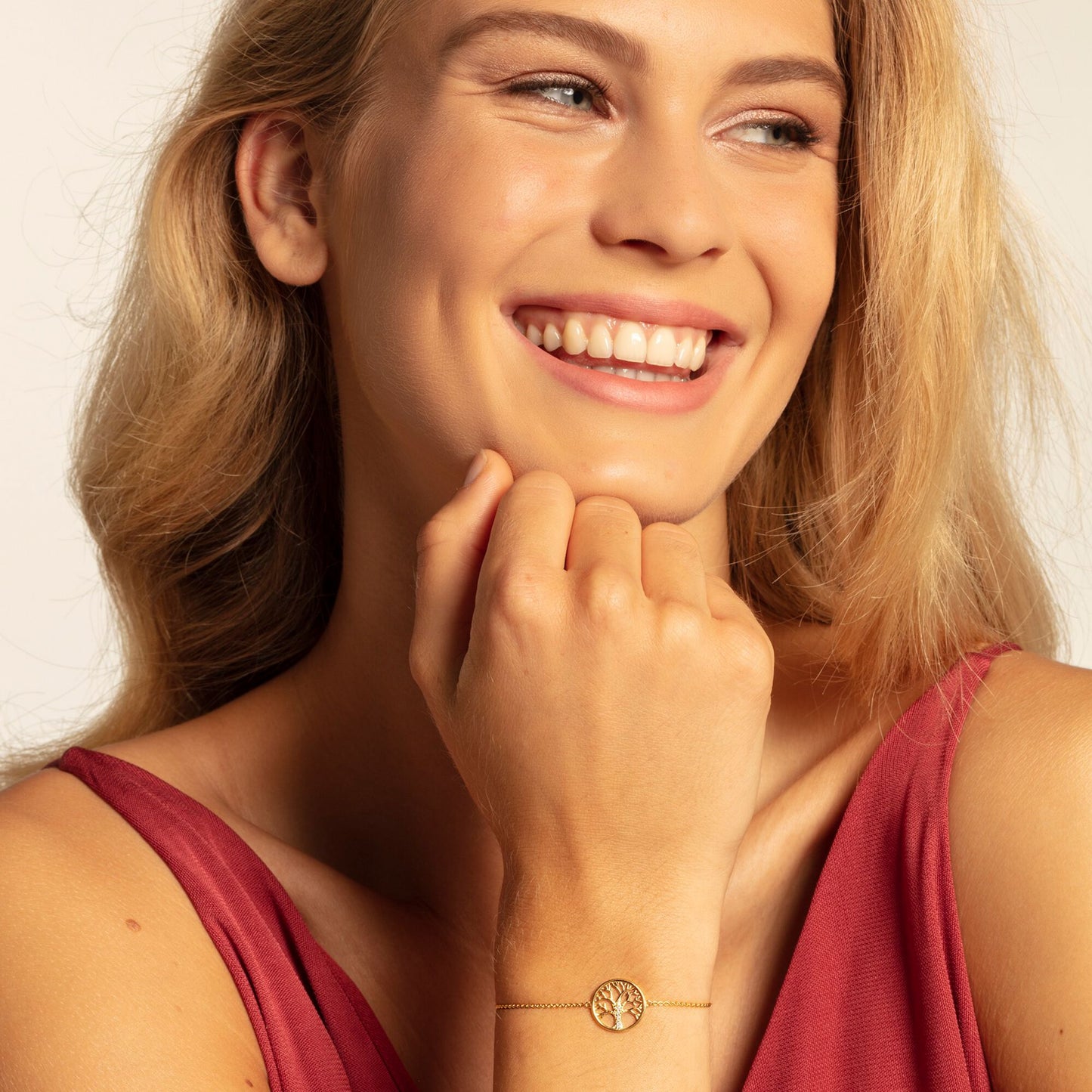THOMAS SABO - Armband Tree of Love in in Silber vergoldet