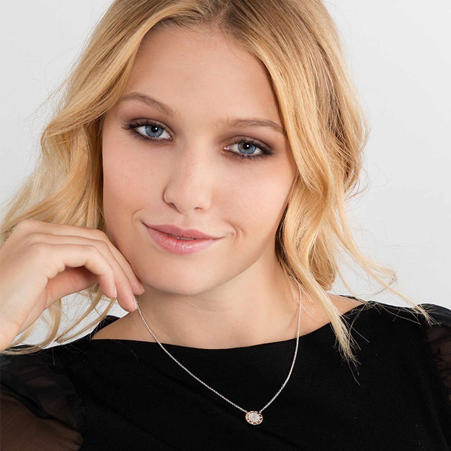THOMAS SABO - Collier klassisch Pavé in Silber