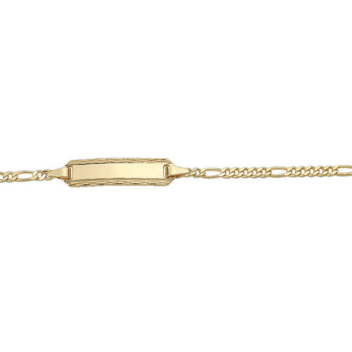 Schildarmband für Babys / Kinder in Gold - Juwelier Donkel