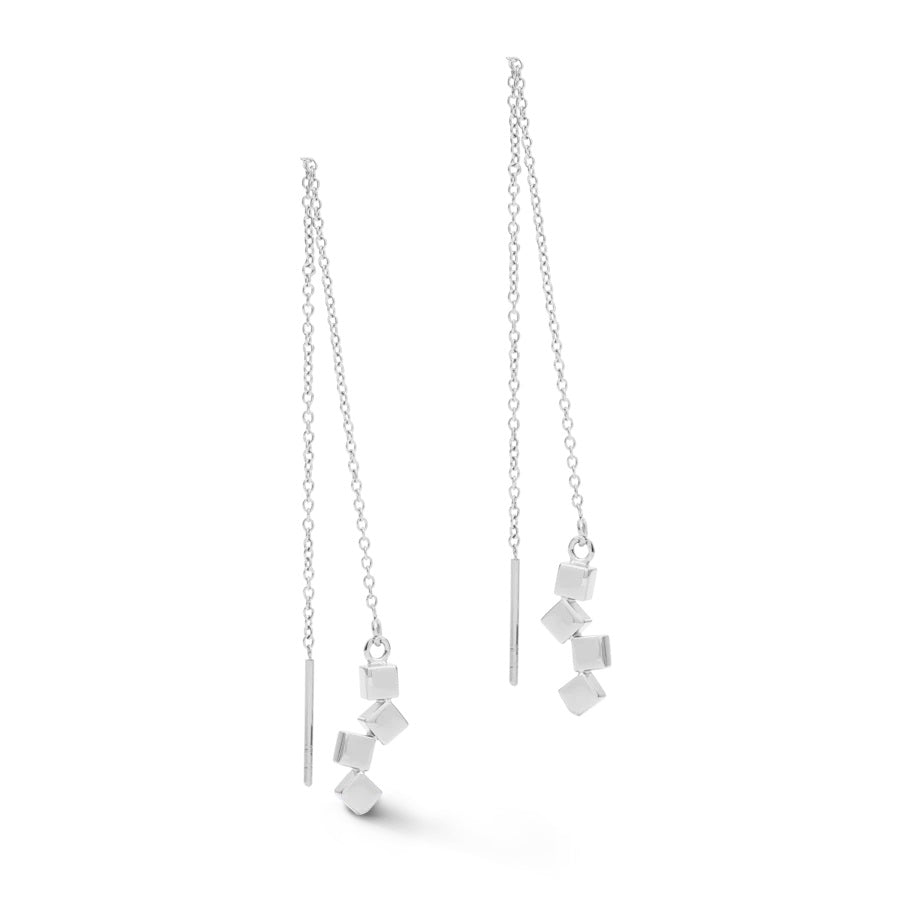 COEUR DE LION - Ohrringe Dancing GeoCUBE® small Edelstahl - Juwelier Donkel