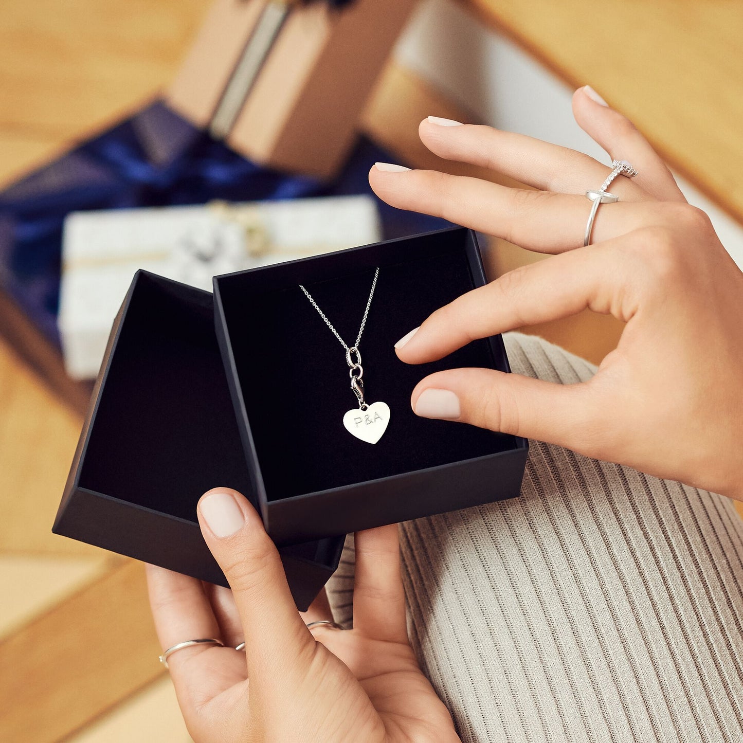 THOMAS SABO - Anhänger für jegliche Halskette zum befestigen von Charms in Silber