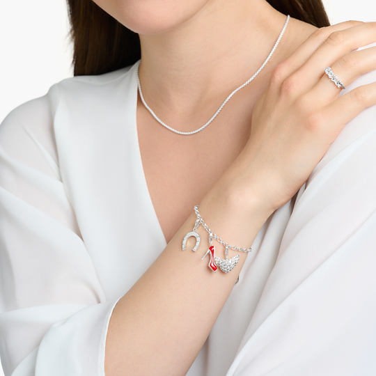 THOMAS SABO - Charm-Anhänger Hufeisen silber - Juwelier Donkel