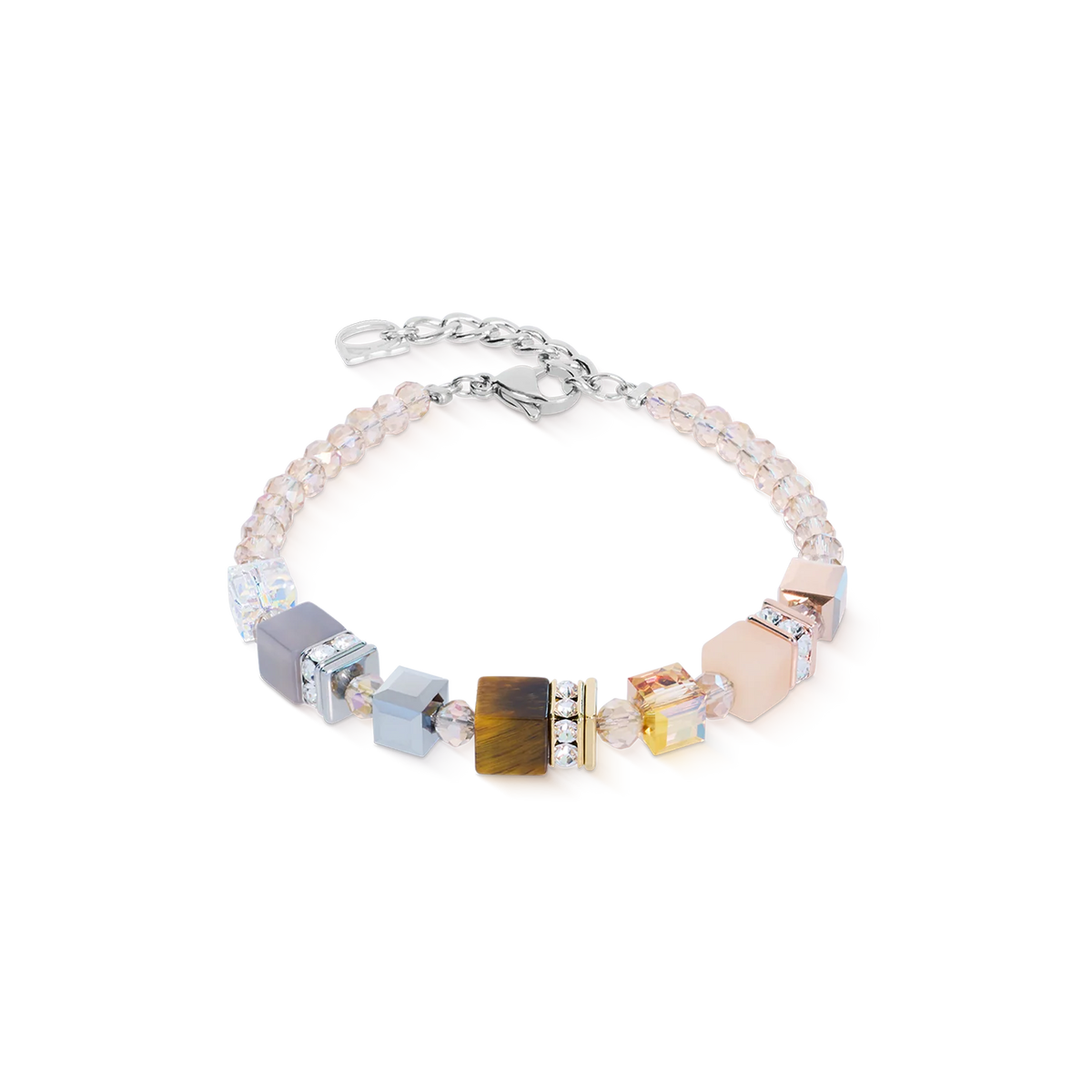GeoCUBE® Precious Nature Armband Tricolor Sand
