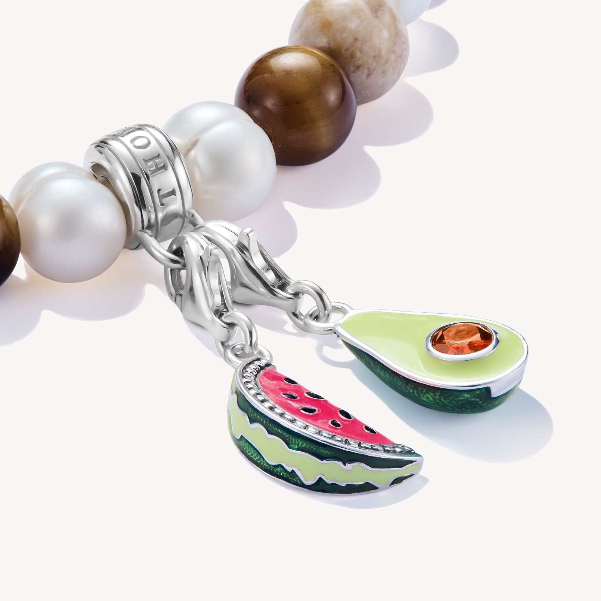THOMAS SABO - Charm-Anhänger Wassermelone Silber - Juwelier Donkel