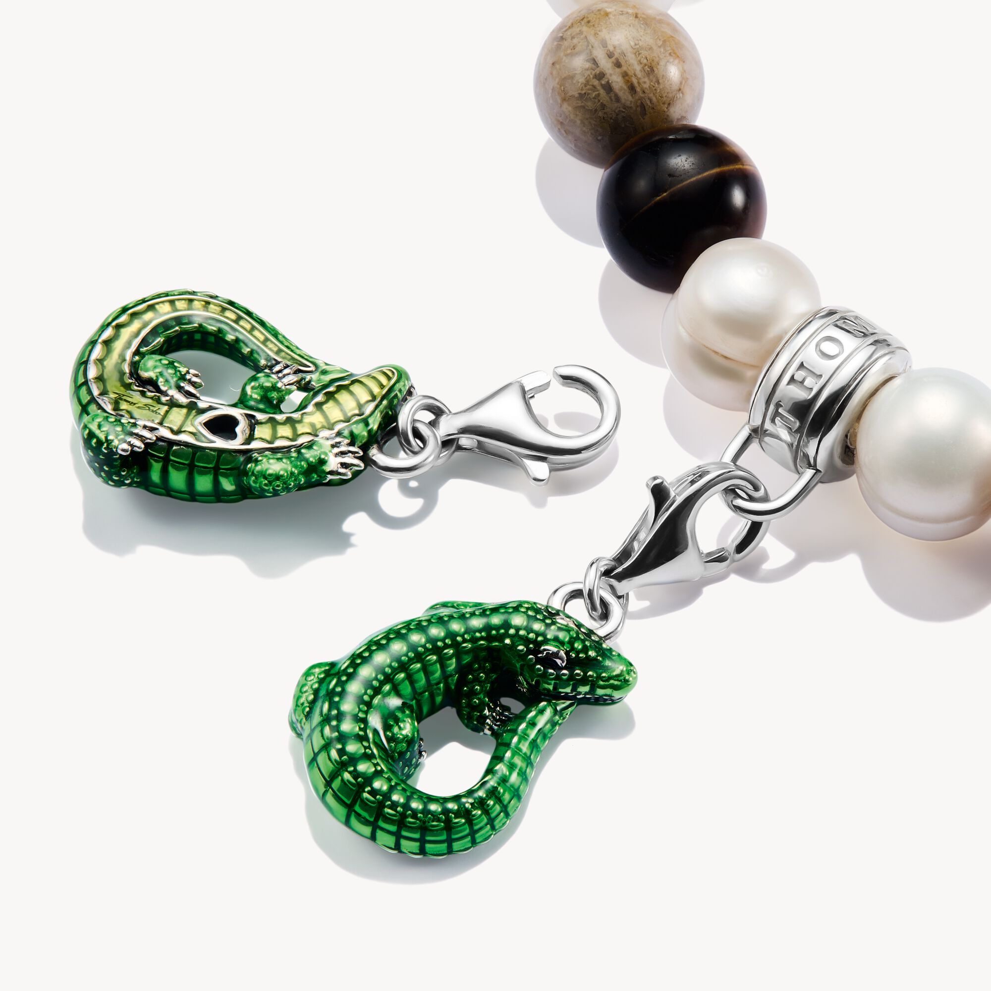 THOMAS SABO - Charm-Anhänger Krokodil Silber - Juwelier Donkel