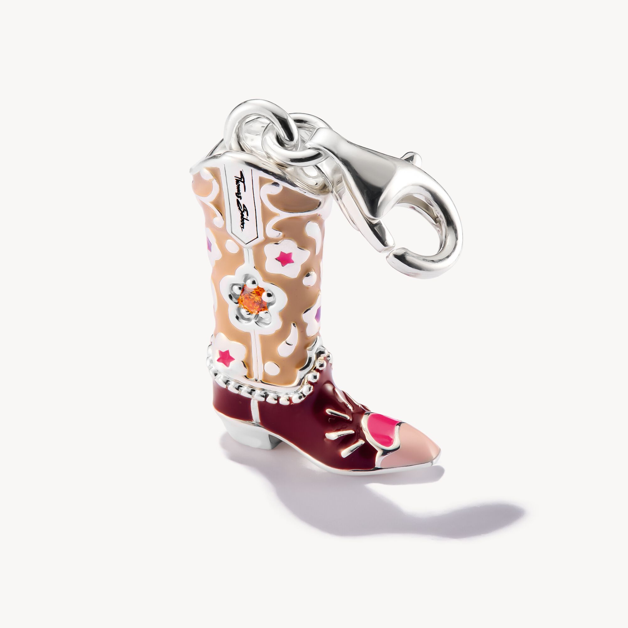 THOMAS SABO - Charm-Anhänger Cowboy-Stiefel Silber - Juwelier Donkel