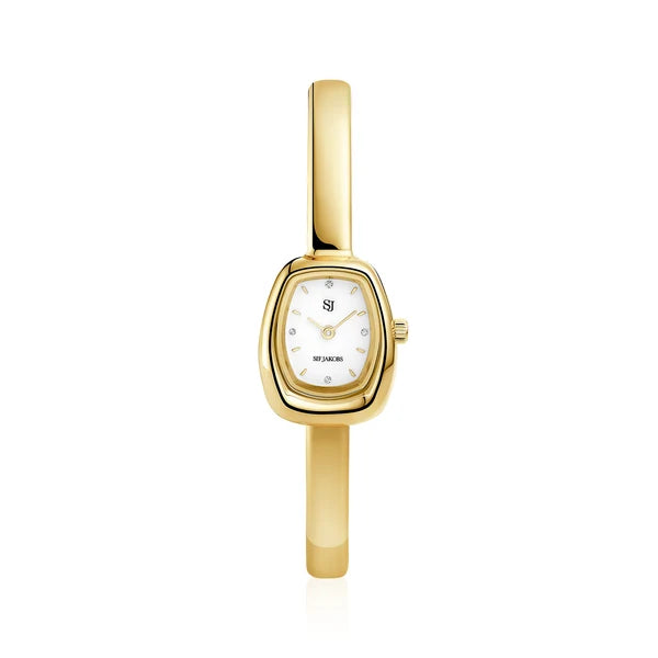SIF JAKOBS - Uhr Borsa Edelstahl Gold