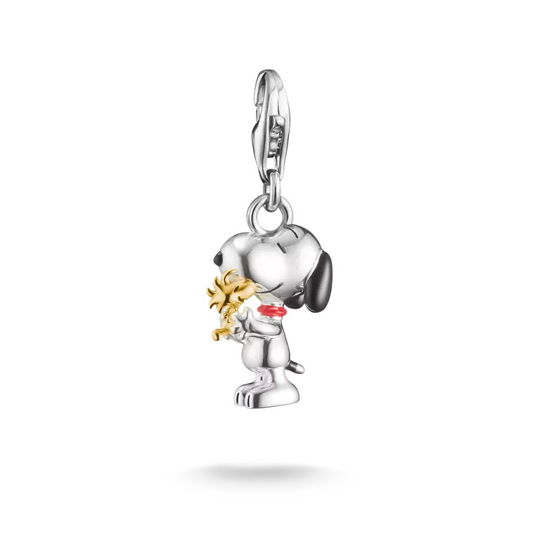 THOMAS SABO - Charm Snoopy mit Woodstock Friends – Original