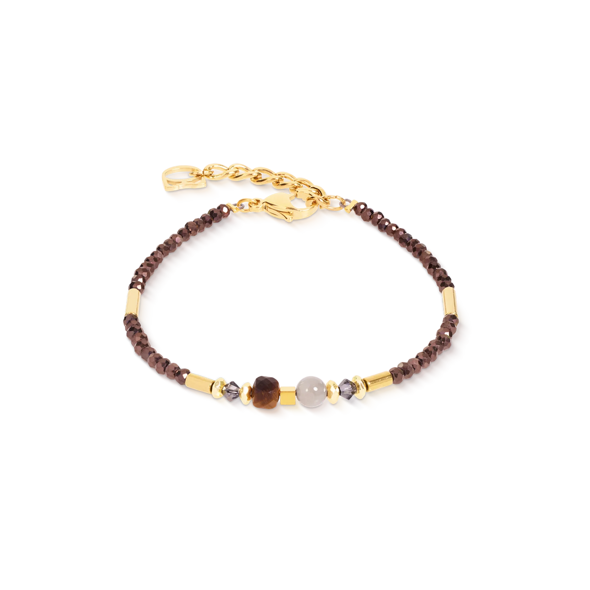 Armband Cube Balance Golden Hazel