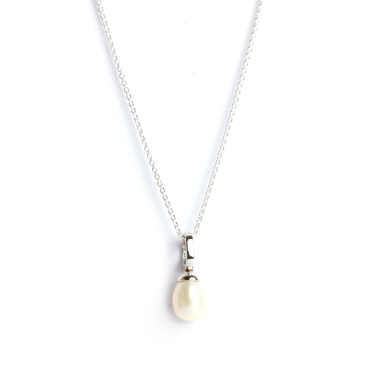 FRÖHLICH - Anhänger in Silber mit Süßwasserperle