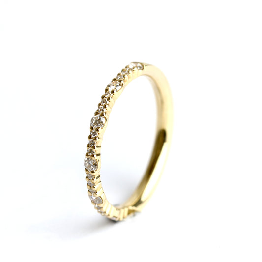 AUGUST GERSTNER - Ring in Gold mit Brillanten