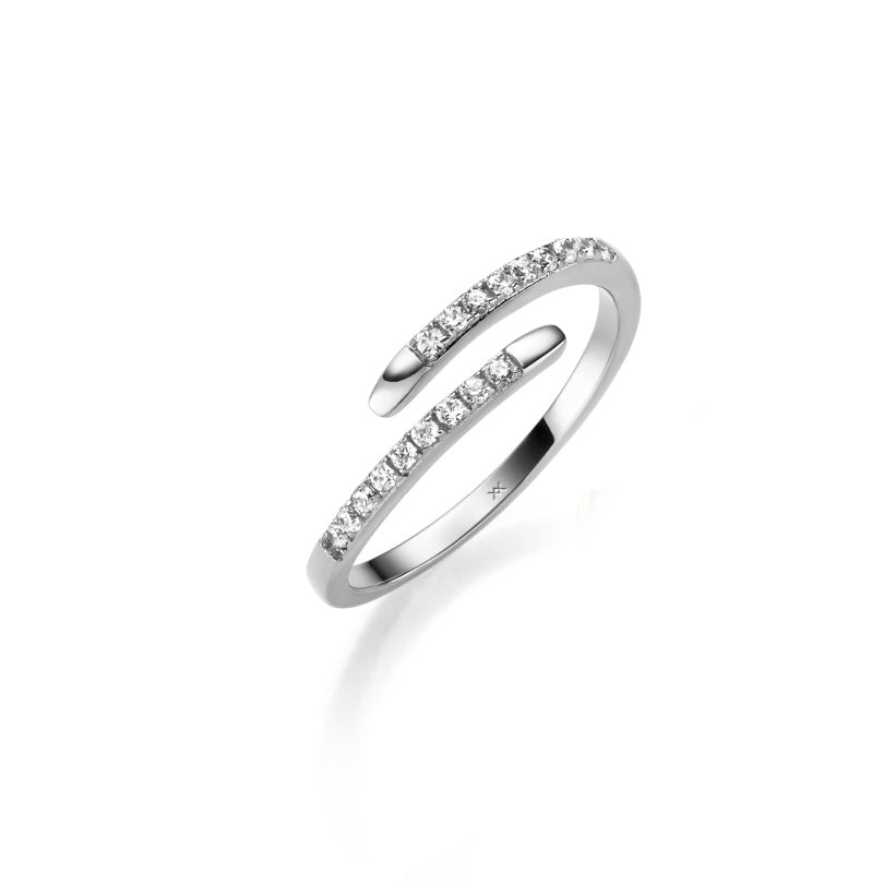 WILHELM MÜLLER - Ring in Silber mit Zirkonia