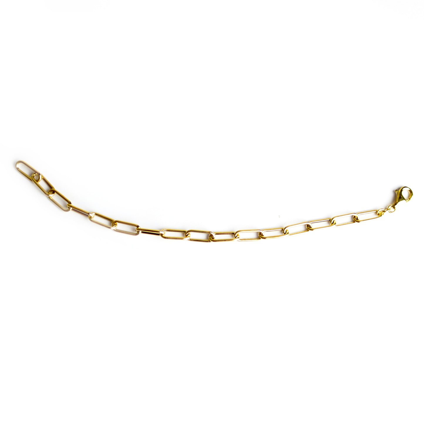 WILHELM MÜLLER - Armkette in Gold mit ovalen Anker Glieder