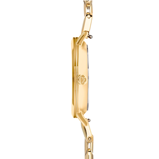 COEUR DE LION - Damenuhr Sparkling Glamourous Schwarz in Edelstahl Gold