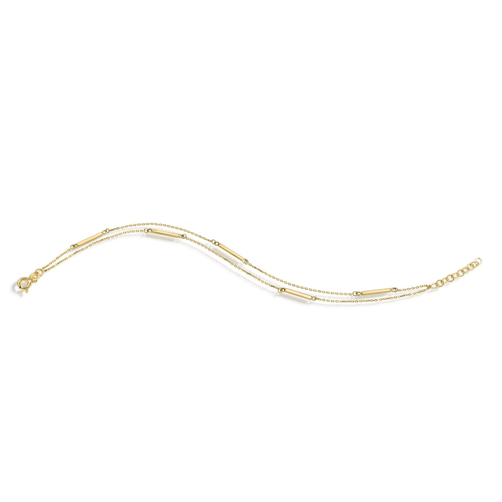 WILHELM MÜLLER - Armkette in Gold mit Stäbchen - Juwelier Donkel
