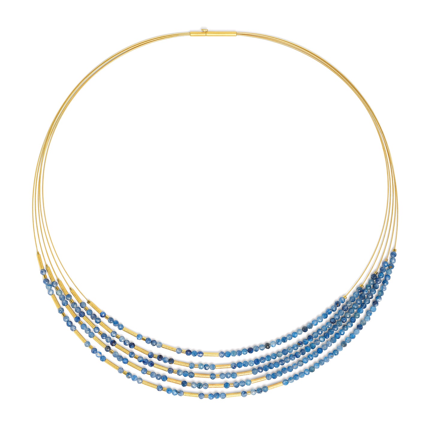BERND WOLF - Halskette Cliamo in Silber vergoldet mit Kyanit