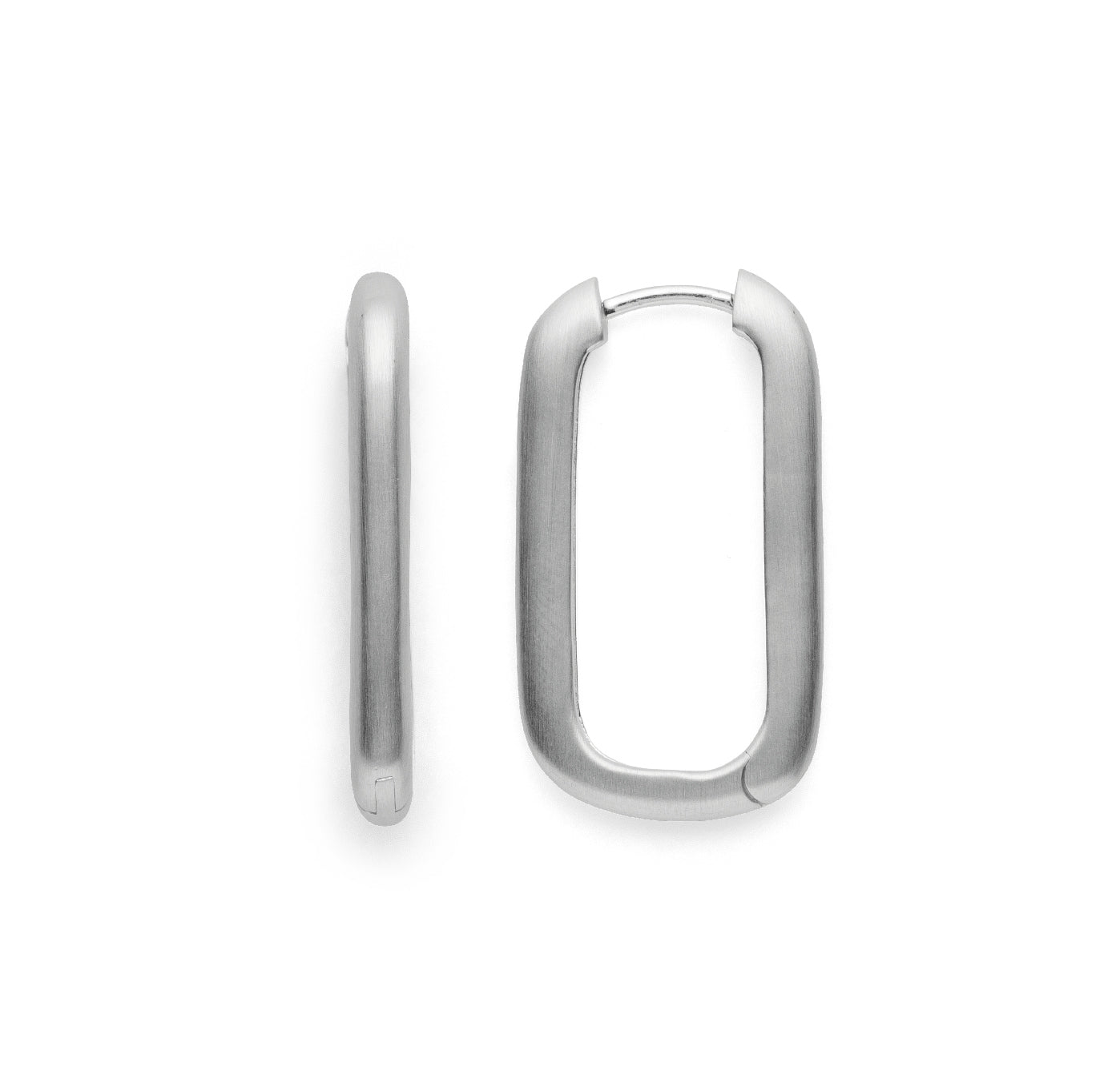 BASTIAN INVERUN - Creolen Simple Elegance in Silber