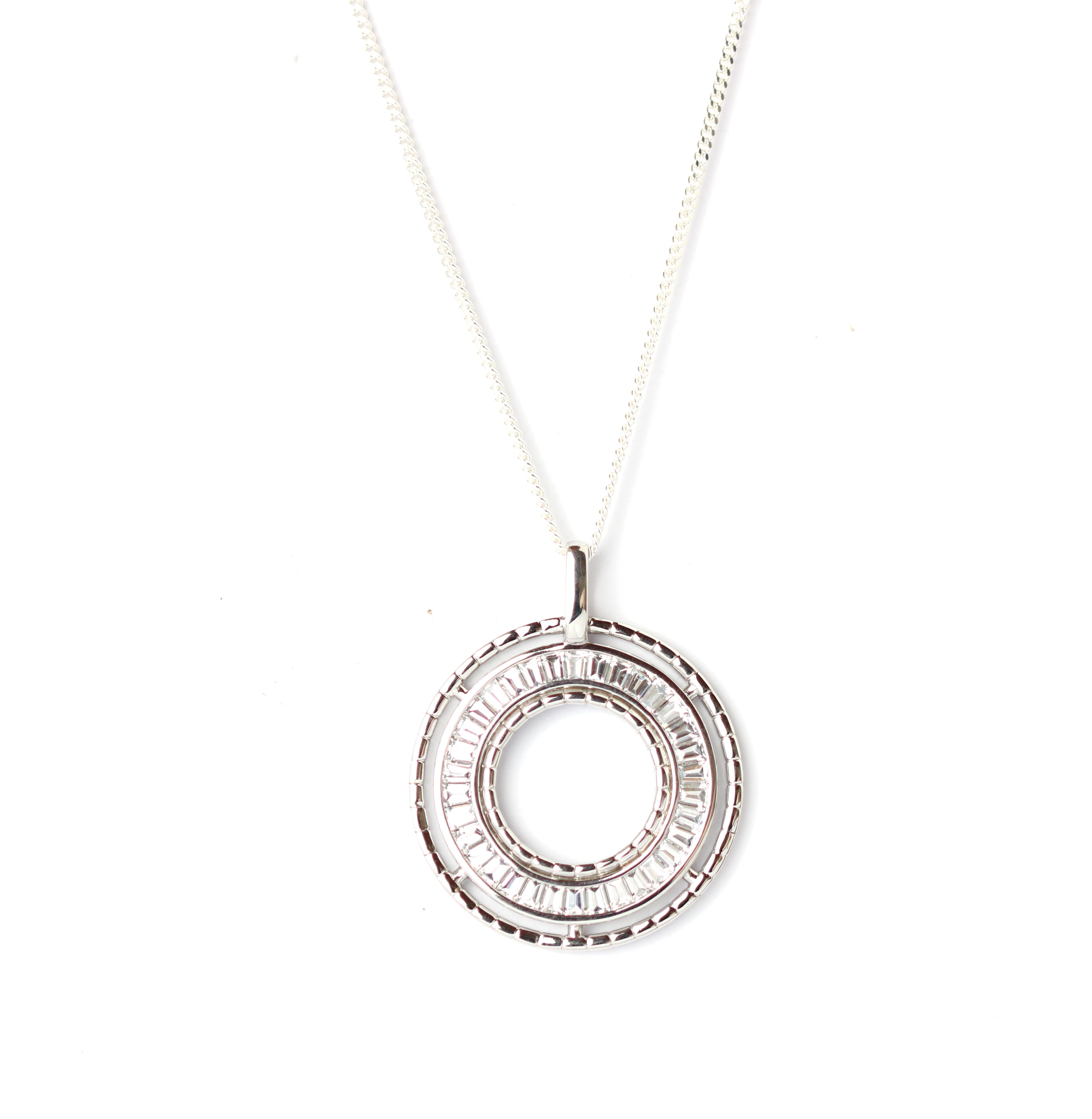 WILHELM  MÜLLER - Anhänger in Silber mit Zirkonia - Juwelier Donkel