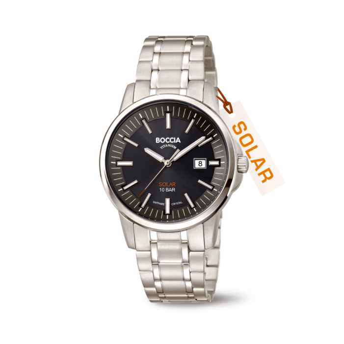 BOCCIA - Titanium Solar Herrenuhr 39mm