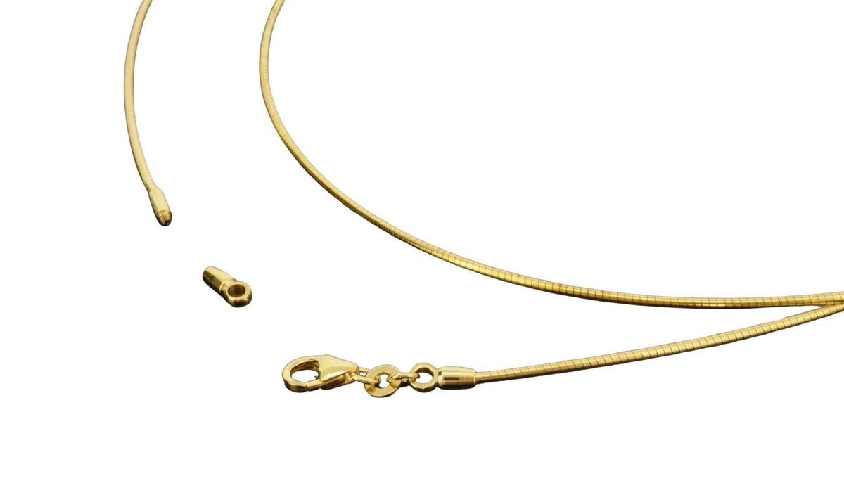 WILHELM MÜLLER - Halsreif Omega gold