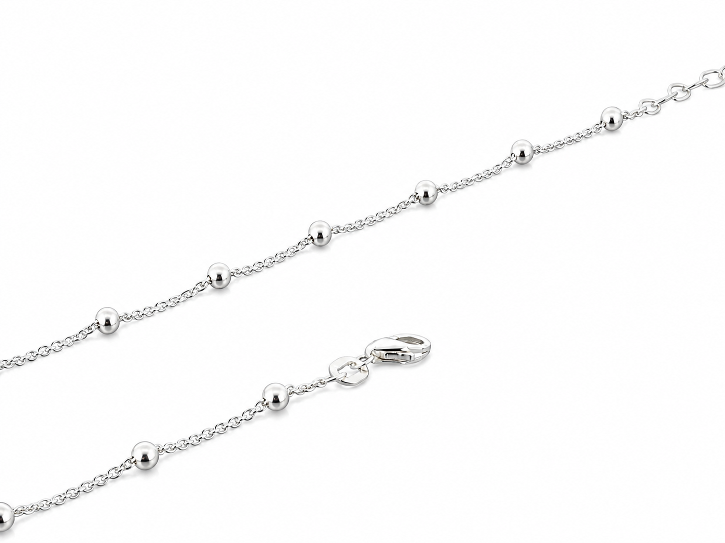 WILHELM MÜLLER - Armband Kugeln Silber