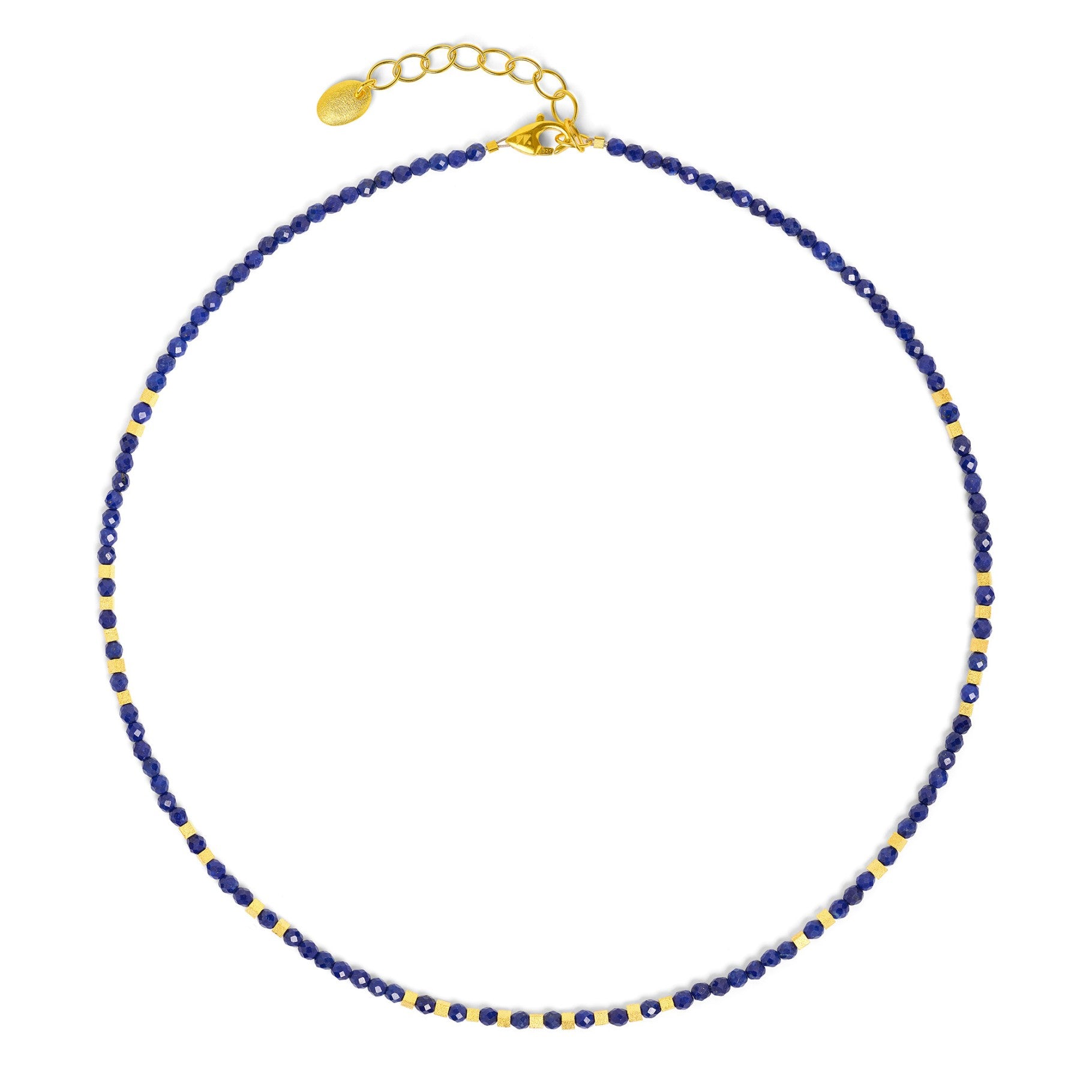 BERND WOLF - Cubinos Halskette Lapislazuli Blau