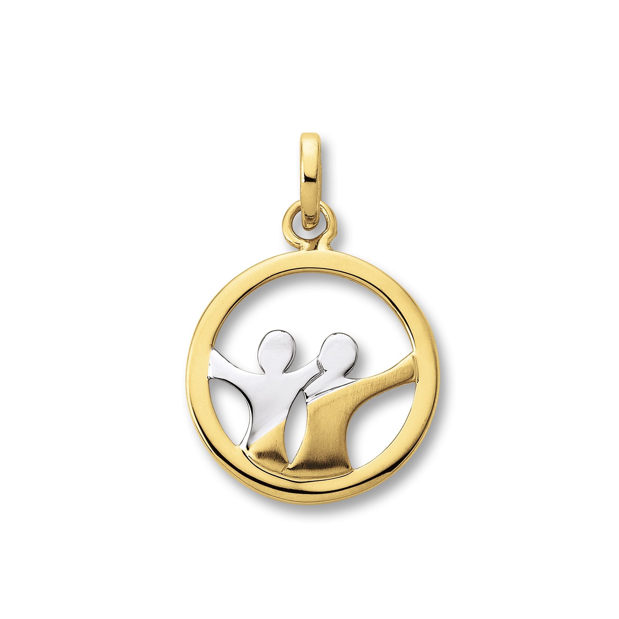 Anhänger in Bicolor Gold mit Sternzeichen Motiv - Juwelier Donkel