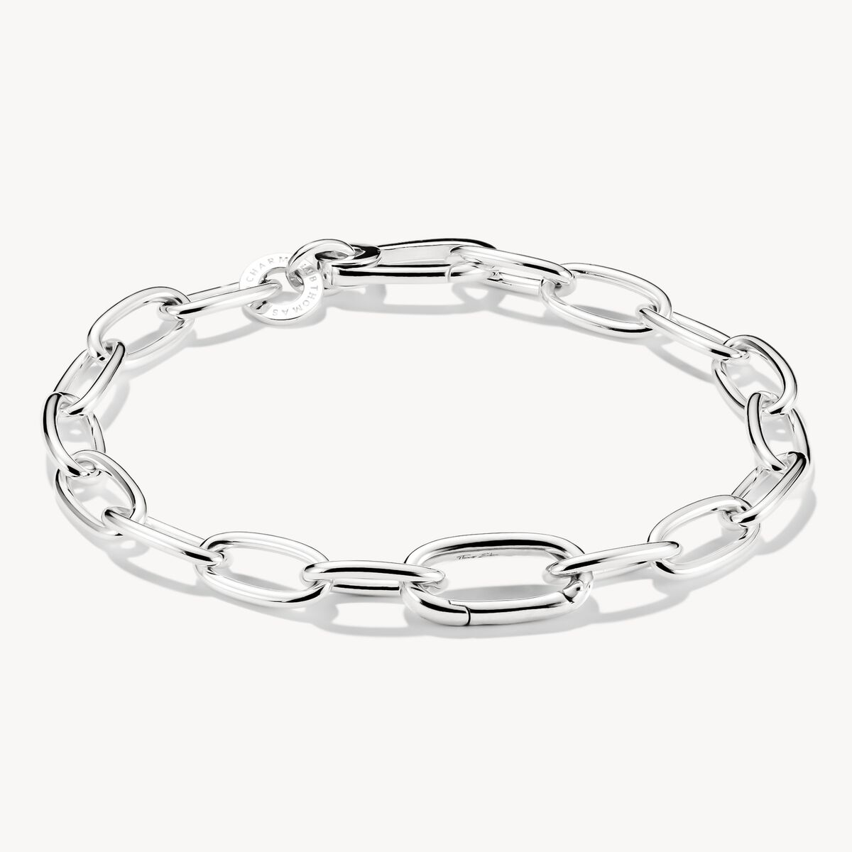 THOMAS SABO - Charm-Armband mit einem Connect Link groß Silber/Bicolor