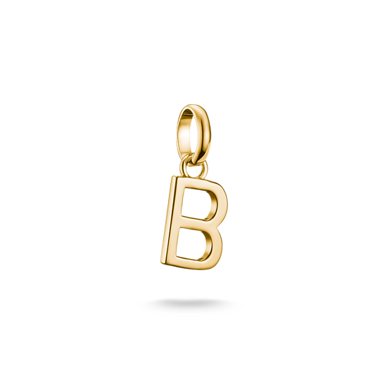 THOMAS SABO - Charm-Anhänger Buchstabe A-Z Connect vergoldet