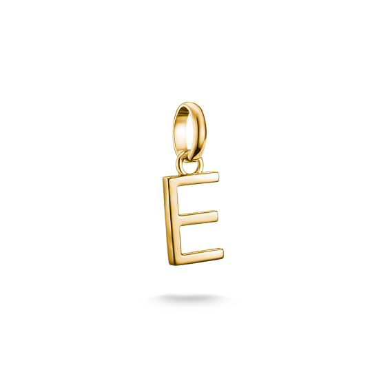 THOMAS SABO - Charm-Anhänger Buchstabe A-Z Connect vergoldet