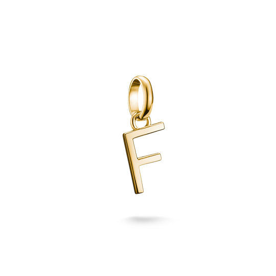 THOMAS SABO - Charm-Anhänger Buchstabe A-Z Connect vergoldet