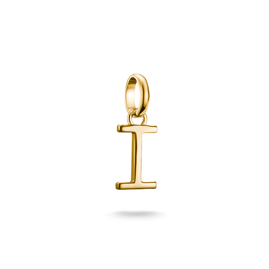 THOMAS SABO - Charm-Anhänger Buchstabe A-Z Connect vergoldet
