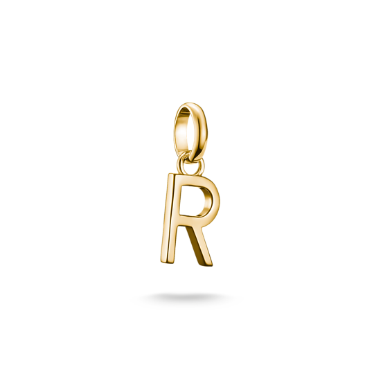 THOMAS SABO - Charm-Anhänger Buchstabe A-Z Connect vergoldet