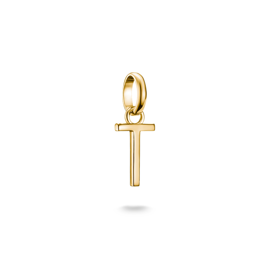 THOMAS SABO - Charm-Anhänger Buchstabe A-Z Connect vergoldet