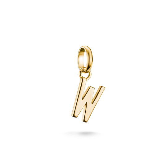 THOMAS SABO - Charm-Anhänger Buchstabe A-Z Connect vergoldet
