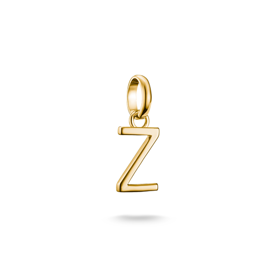 THOMAS SABO - Charm-Anhänger Buchstabe A-Z Connect vergoldet