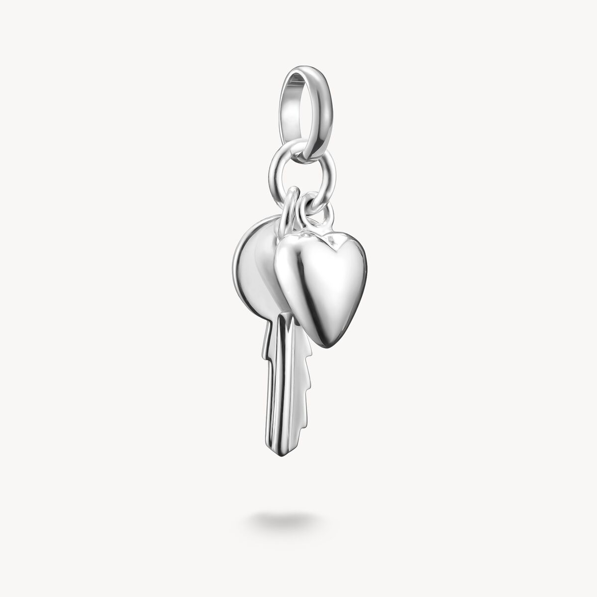 THOMAS SABO - Charm-Anhänger Schlüssel mit Herz Connect Silber