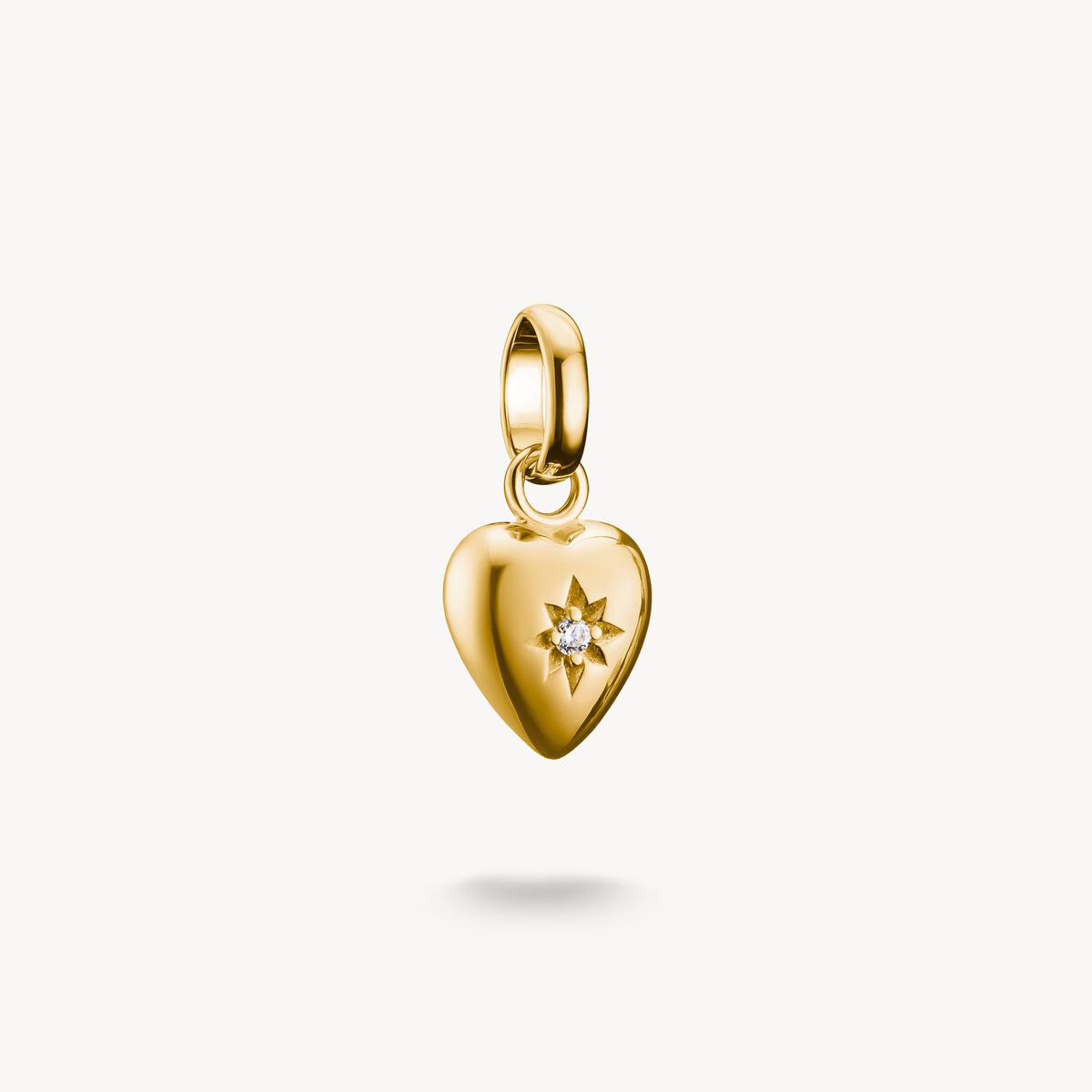 THOMAS SABO - Charm-Anhänger Herz mit Stern Connect