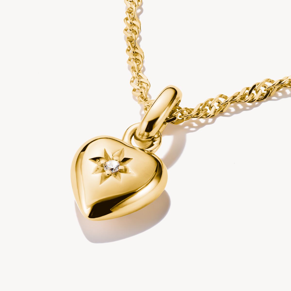 THOMAS SABO - Charm-Anhänger Herz mit Stern Connect