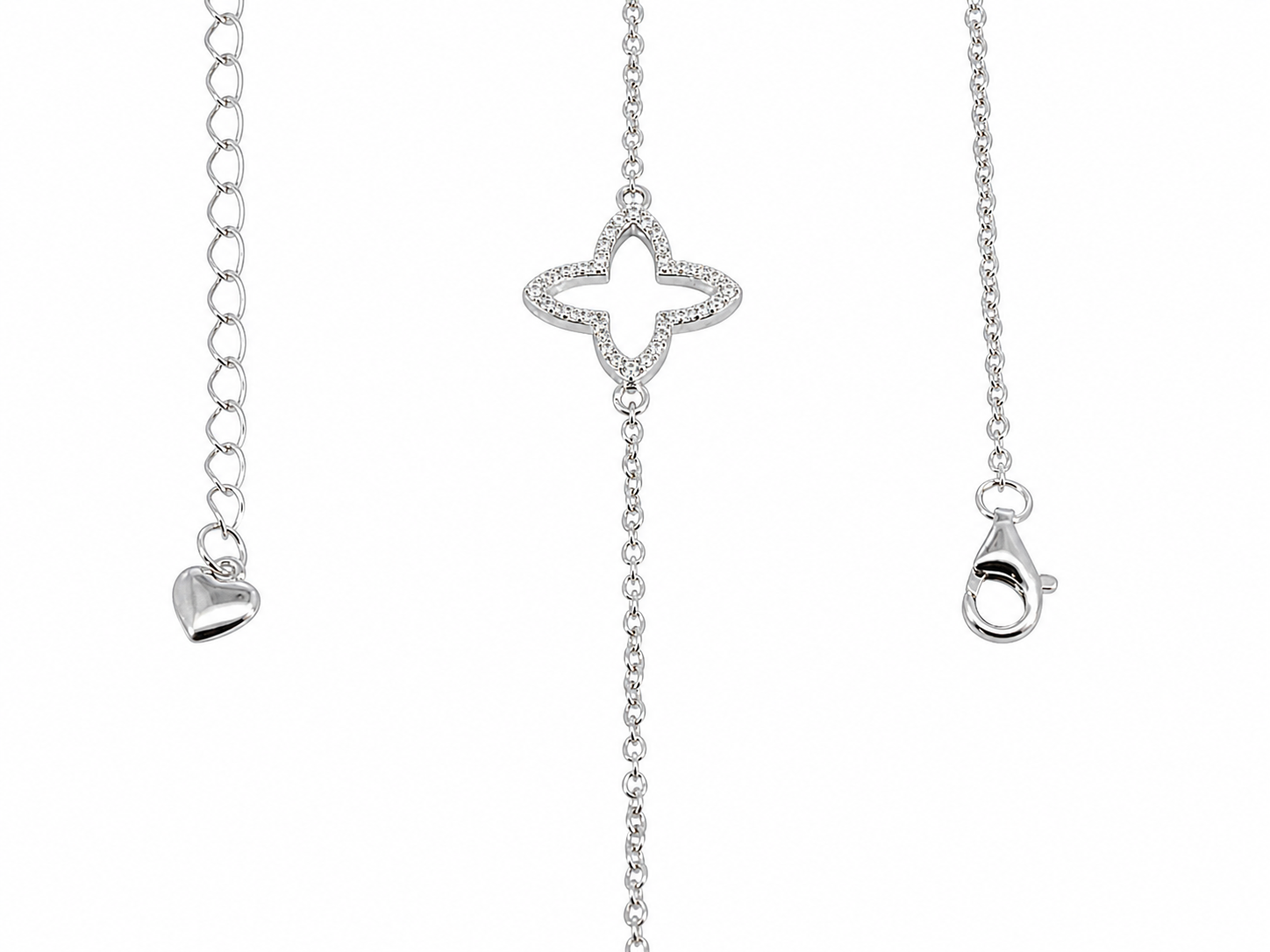 WILHELM MÜLLER - Armband Blüte Silber