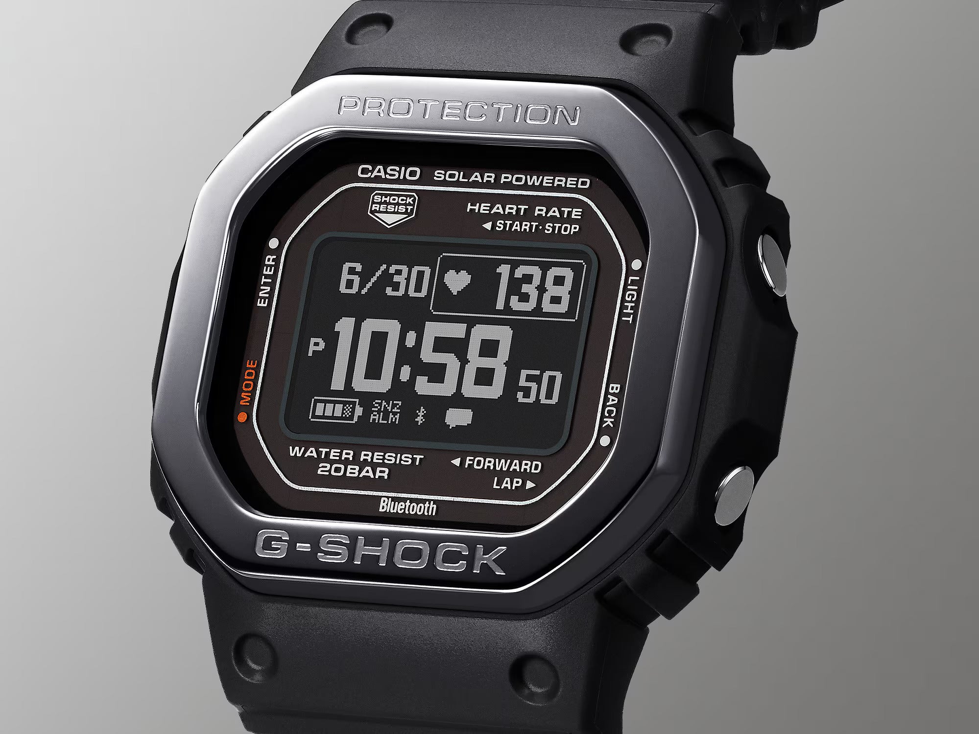 CASIO -  G-SHOCK Bluetooth Solar