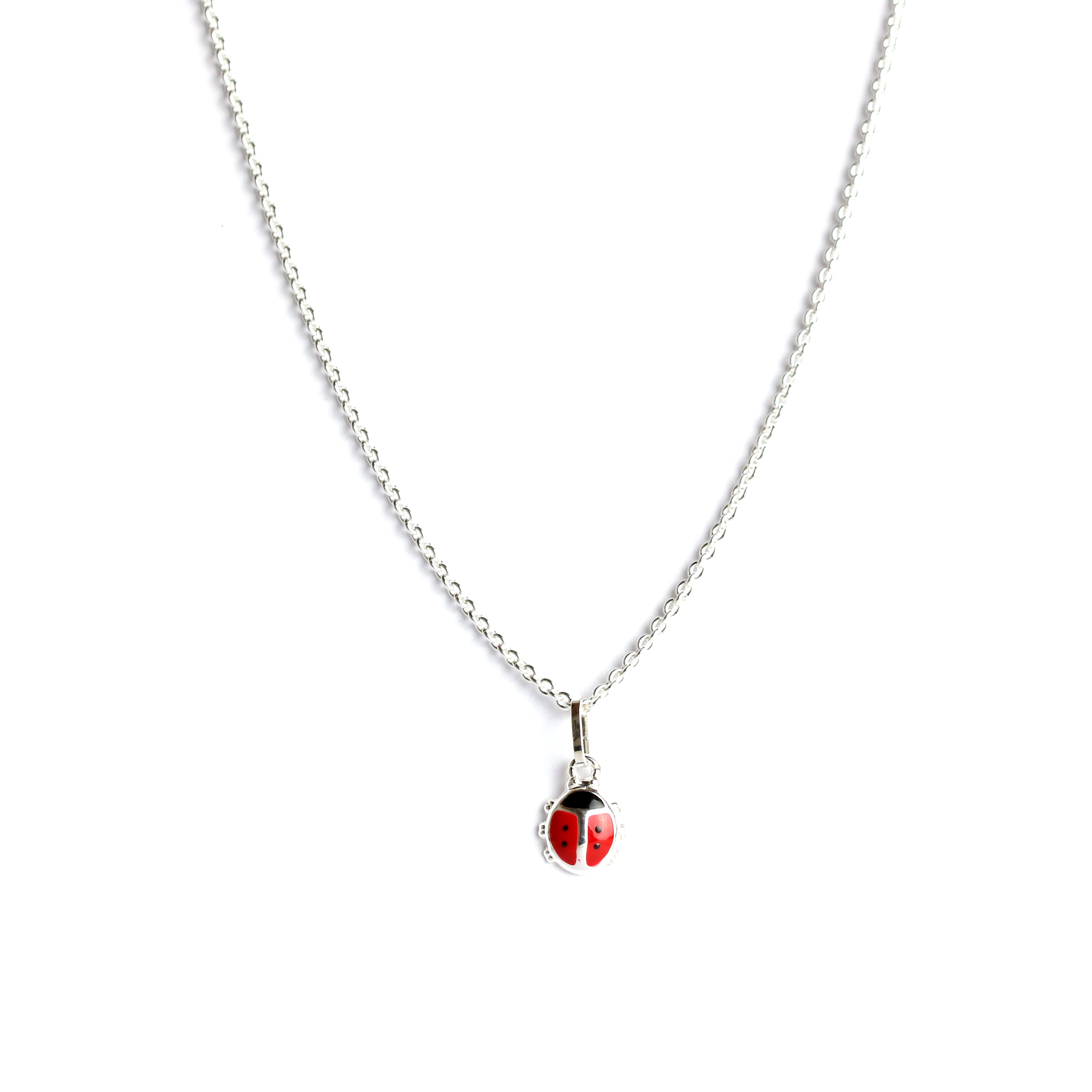 Anhänger in Silber mit Marienkäfer - Juwelier Donkel
